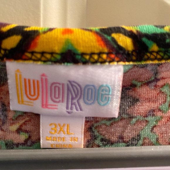 LULAROE Julia Dress Size 3XL - Picture 3 of 4